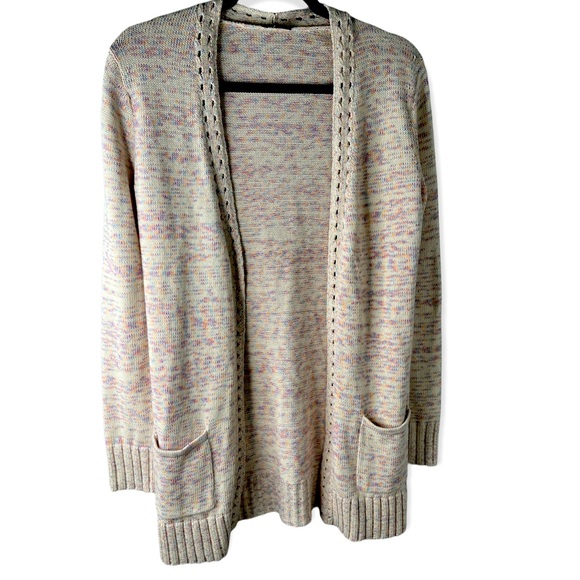 Talbots women’s multicolor oversized  knit cardigan sweater size XS - Picture 1 of 5